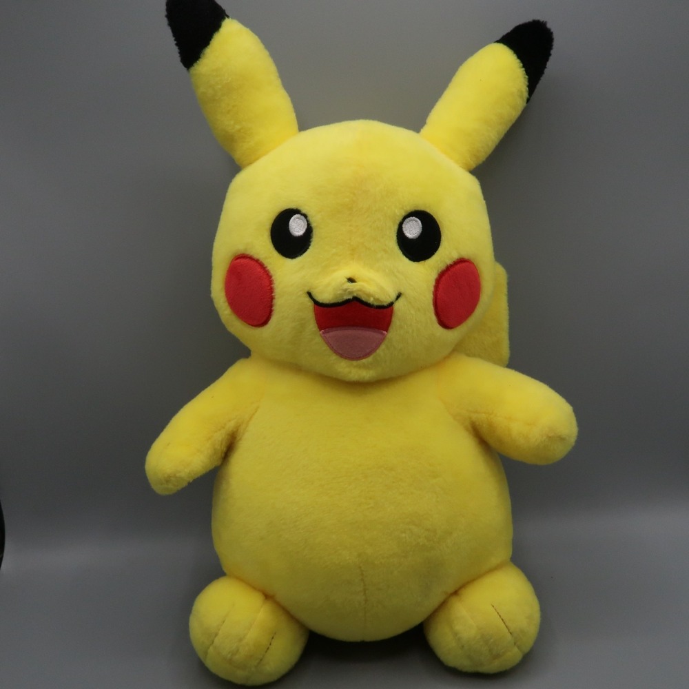 Pikachu Pokemon Build A Bear Workshop Large Plush 18" Stuffed Animal Toy 2016